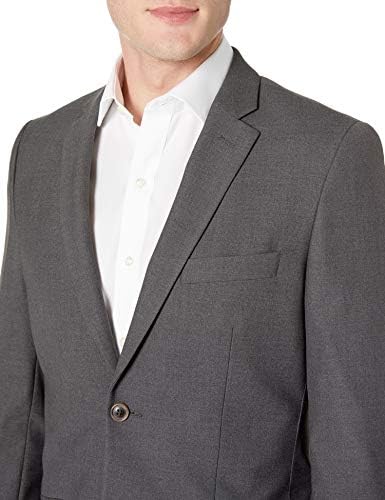 Essentials Erkek Uzun Kollu Düğme Önü Slim fit Streç Blazer