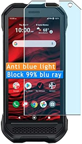 Vaxson 3-Pack Anti mavi ışık Ekran Koruyucu, Kyocera DuraForce Ultra 5G UW TPU Film Koruyucular Sticker ile uyumlu [Değil Temperli