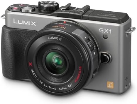 Panasonic Lumix DMC-GX1X 16 MP Micro 4/3 Aynasız Dijital Fotoğraf Makinesi, 3 inç LCD Dokunmatik Ekran ve 14-42mm X Güç Zoom