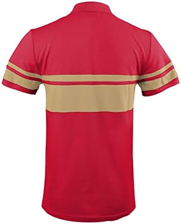 FOCO NFL Futbol Takımı Renk Göğüs Şerit erkek POLO Gömlek