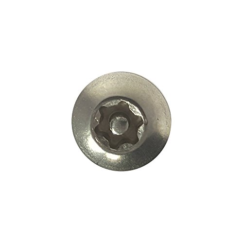 8x1 Düğme Başkanı Torx Güvenlik Sac Vidalar Paslanmaz Çelik Sabotaj Dayanıklı, adet 25 Numarası 8 Boyutu x 1 Uzunluk Fastenere