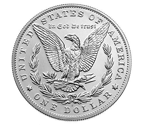 2021 S Morgan Gümüş Dolar ile S Nane İşareti OGP ile CoA Dolar Uncircualted ABD Nane