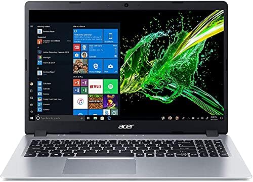 2021 Yeni Acer Aspire 5 Premium Dizüstü Bilgisayar: 15.6 FHD 1080P Ekran, AMD Ryzen 3 3200U(i5-7200u'yu Yendi), 8GB RAM, 128GB