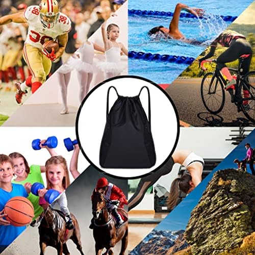 RLGPBON İpli sırt çantası Spor Salonu Sackpack Plaj Seyahat Kamp Egzersiz Dişli Makyaj Çantası olarak Kullanılabilir Kızlar için