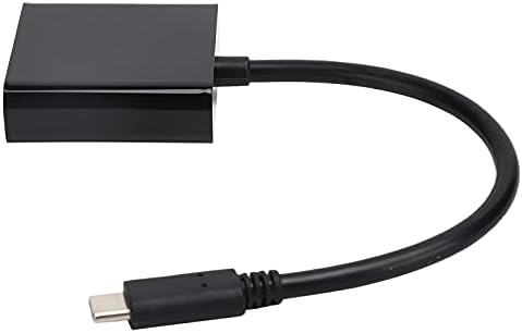 Tip USB C VGA Adaptörü, 23 cm / 9.1 1080 P 15pin Kadın Video Adaptör Kablosu, 10 Gbps İletim Hızı, destek Ses Video Eşzamanlı