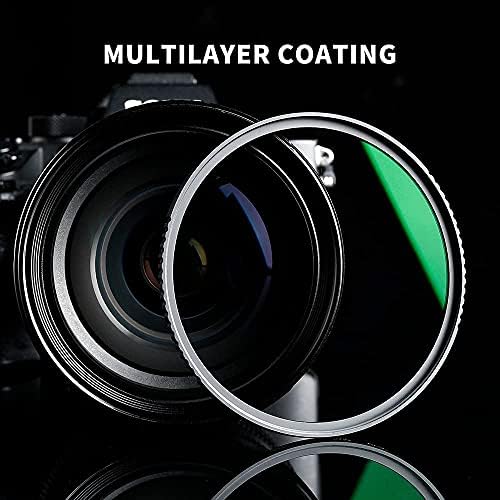K & F Konsept 62mm UV Filtresi, Lens Filtresi MC Koruması, Kamera Lensi için Japonya Optik Cam Süper İnce