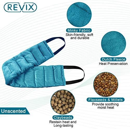 REVIX İsıtma pedi Mikrodalga Çok Amaçlı Isıtmalı Wrap için Boyun Omuzlar Geri, Eklemler, ve Adet Krampları Ağrı kesici Nemli