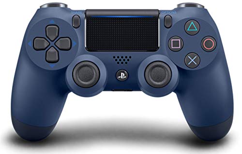 PlayStation 4 için DualShock 4 Kablosuz Denetleyici-Gece Mavisi (Yenilendi)