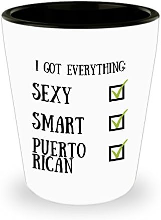 Porto Rikolu Shot Cam gözlük Riko gurur seksi akıllı komik hediye likör sevgilisi alkol 1.5 oz İçin