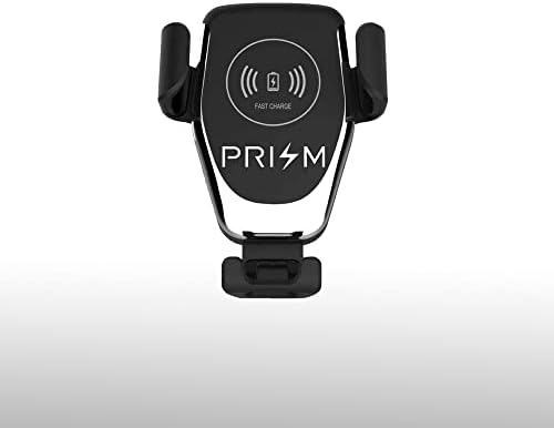 Prizma 10 W Kablosuz Araç Şarj Vent Dağı, Hava Firar Telefon Tutucu, hızlı Şarj Otomatik Sıkma Vent Dağı; iPhone 13/13 Pro /