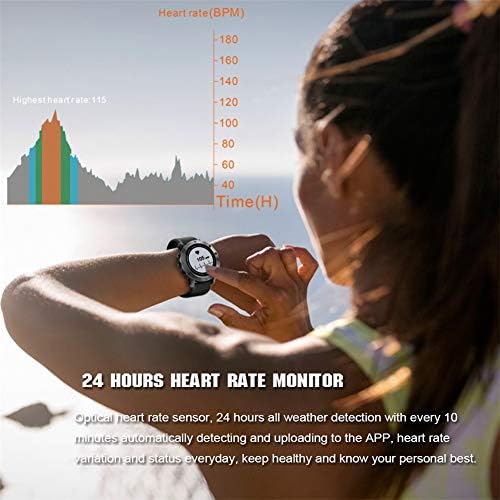 FWRSR akıllı saat IP68 Su Geçirmez Smartwatch GPS Pedometre nabız monitörü Çoklu Spor Modları spor kol saati Erkekler