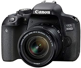 18-55 ıs STM Lensli Canon EOS 800D Dijital SLR Siyah (Uluslararası Model Garantisi Yok) (Yenilendi)