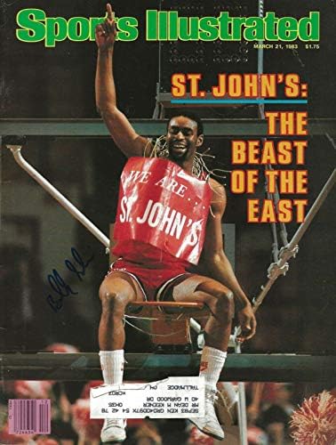 Billy Goodwin 23 Mart 1983'te Sports Illustrated St. John's Red Storm İmzalı