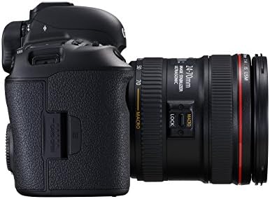 Canon EOS 5D Mark IV tam çerçeve dijital SLR fotoğraf makinesi ile EF 24-70mm f/4L IS USM Objektif kiti
