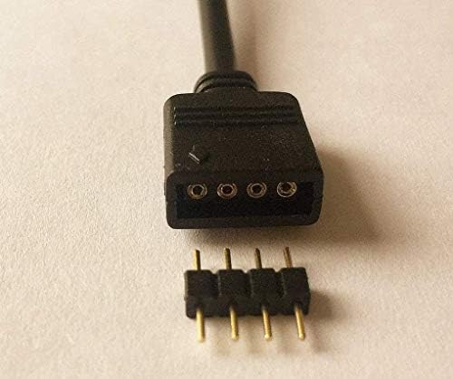 TronıcsPros LED Konektörü 4 Pin LED Bant Konektörü RGB LED Şerit Konektörü LED Denetleyici Bağlantı Kablosu LED Halat Jumper