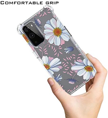 Kılıfları Cep Telefonu Kılıfı ıçin OnepPlus 9 Kılıf, klasik TPU Sevimli Çiçek Darbeye Tampon Koruyucu Kılıf Kapak ıçin Kadın