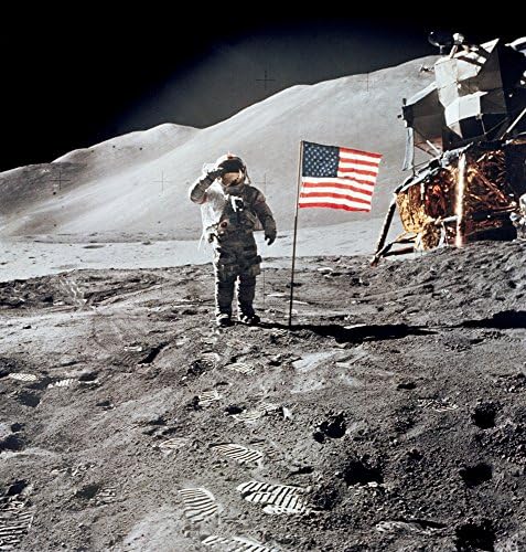 Apollo 15 Ay 1971 Nastronaut David R Scott, Hadley-Apennine İniş Sahasındaki Apollo 15 Ay Yüzeyi Ekstravehiküler Aktivitesi Sırasında