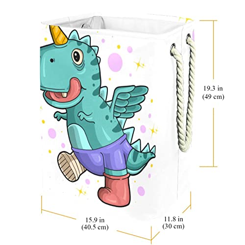 Çocuklar Depolama Sepeti Dinozor Unicorn Oyuncak ve Aksesuar saklama kutusu Katlanabilir Organizatör Depolama Sepeti Ev Dekor