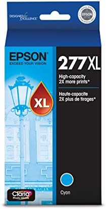 EPSON T277 Claria Photo HD Mürekkep Yüksek Kapasiteli Fotoğraf Siyah Kartuş (T277XL120-S) Seçkin Epson Expression Yazıcılar için