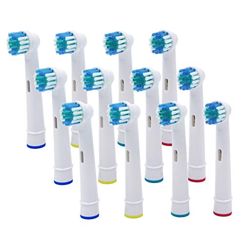 12 ADET Yedek Elektrikli Diş Fırçası Fırça Kafaları Oral B Vitality İpi Eylem Hassas Temiz Profesyonel Bakım İçin Fit 500 1000,