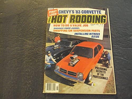Popüler Hot Rodding Ağustos 1982 Chevy'nin ' 83 Corvette