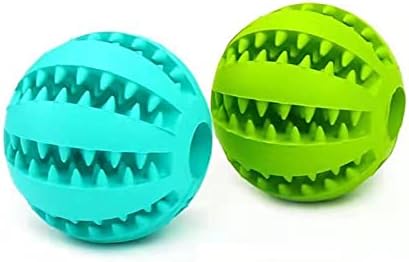 2 Paketi Köpek diş çıkartma oyuncakları Topu Toksik Olmayan Dayanıklı Köpek IQ Bulmaca Çiğnemek Oyuncaklar için Köpek Küçük Büyük