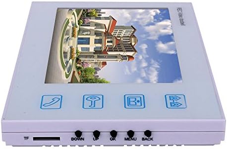 COUYY 7 İnç Akıllı Video Interkom Erişim Kontrol Sistemi Parmak Izi IC Kart Görüntülü Kapı telefonu HD 1000TVL Kamera