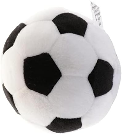 NC Çocuklar Peluş Toksik Olmayan Ses Kontrolü Spor Topu Dayak Oyuncak - Futbol, açıklandığı gibi