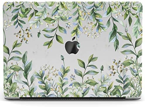 Wonder Vahşi Kılıf ile Uyumlu MacBook Hava 13 inç Pro 15 2019 2018 Retina 12 11 Botanik Plastik 2019 2020 Sanat 2018 Yapraklar