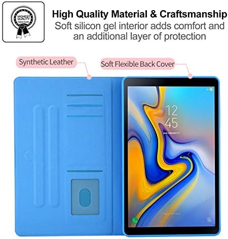 Kılıf için Galaxy Tab Bir 8.0 İnç 2019 (SM-T290 / SM-T295), UGOcase İnce PU Deri Çok Açılı Görüntüleme Folio Standı Kılıf Kart