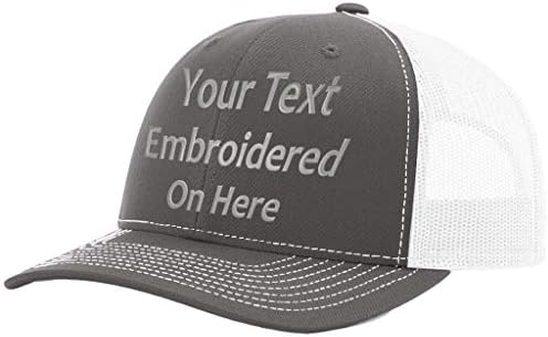 Metin İşlemeli Kamyon Şoförü Örgü Snapback Kapaklı Özel Richardson 112 Şapka