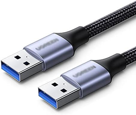 Uzatma Kablosu USB-USB 3.0 Kablosu USB Erkek-Erkek Kablosu Sabit Disk Dizüstü Bilgisayar için Veri Aktarımı için Çift Uç ve Daha