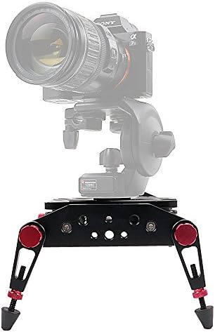 Fotodiox Pro SlideCam Elite-Gelişmiş Video Slider Sabitleyici, DSLR Kamera Parça Kaydırıcısı, Çift Stabilizasyon Ray Sistemi,