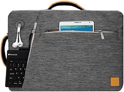 Gri Cabrio Laptop Sırt Çantası Messenger Çanta Microsoft Surface Laptop için 4, 3 13.5, 15
