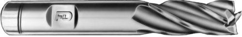 F & D Tool Company 18928-XL351 Çoklu Flüt Kare Burun Ucu Değirmeni, Tek Uçlu, Birinci Sınıf Kobalt Çelik, 1.375 Değirmen Çapı,