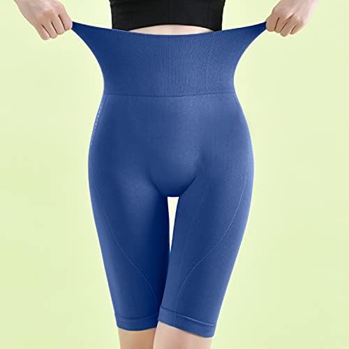 CCOOfhhc kadın Şeftali-Kalça Moda Yüksek Bel Yoga Şort Koşu Sıkı-Bel-Kalça Beş Noktalı Pantolon