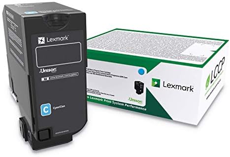ABD Hükümeti için Lexmark Yüksek Verimli Camgöbeği İade Programı Toner Kartuşu, 16000 Verim (84C0HCG)