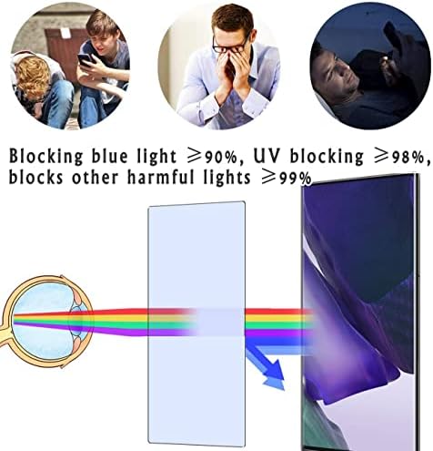 Vaxson 2-Pack Anti Mavi ışık Ekran Koruyucu, MEİZE k79 Çocuklar Tabletler ile uyumlu 7 TPU Film Koruyucular Sticker [ Değil Temperli