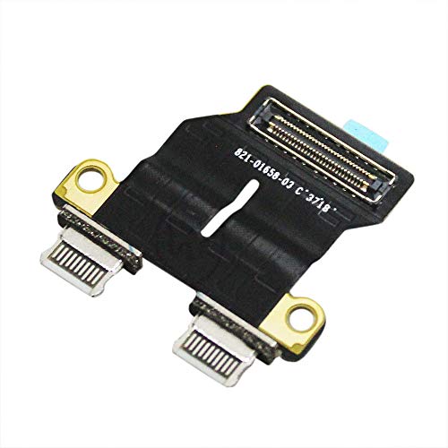 GinTai DC Güç Jack I / O USB-C Kurulu Flex Kablo Değiştirme ıçin MacBook Hava 13 A1932 2018 / A2179 A2337 2018-2020 820-01161-A