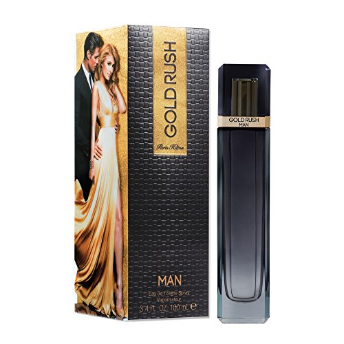 Erkekler için Paris Hilton Rush Man Eau De Toilette Sprey, Altın