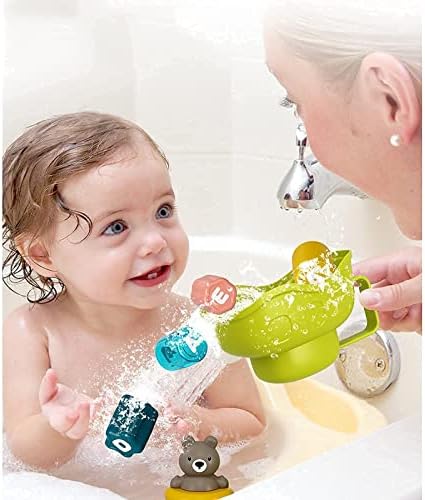 Küçük Bado Banyo Tekne Oyuncaklar için Bebek Çocuk Yaş 4-8 Toddlers 1-3 ABC Banyo Harfler Banyo Aksesuarları Oyuncaklar Istifleme