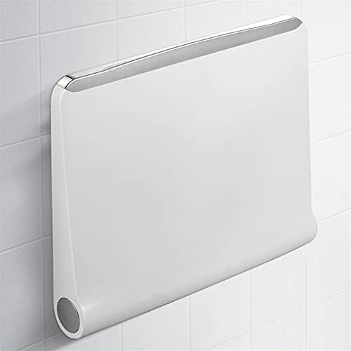 duş tezgahı Kaymaz Duvara Monte Koltuk Duş Katlanır Banyo Katlanabilir ve Yerden tasarruf (Renk: Beyaz)