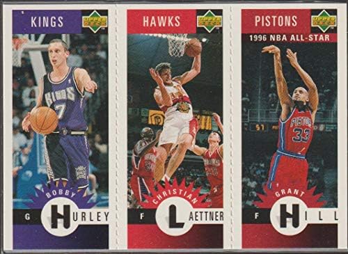 Bobby Hurley; Christian Laettner; Grant Hill (Basketbol Kartı) 1996-97 Üst Güverte Koleksiyoner Seçimi-Üst Güverte Mini Kartlar