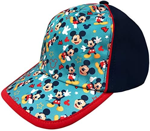 Disney Boys Mickey Mouse Beyzbol Şapkası, 4-7 Yaş - %100 Pamuk