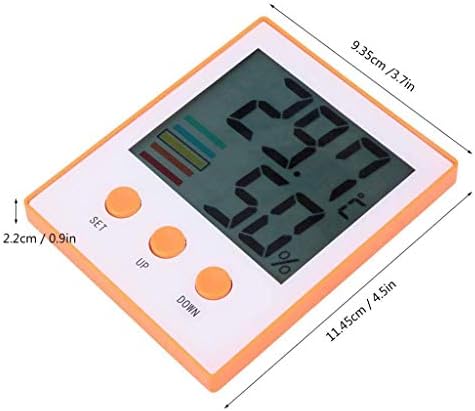 WSZJJ Dijital Higrometre Kapalı Termometre, nem Ölçer Göstergesi oda termometresi, Ev için, Ofis