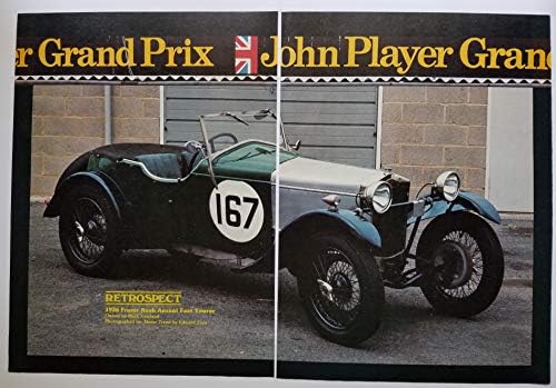 Dergi Baskı Makalesi: 1926 Mark Joseland'a ait Frazer Nash Anzani Fast Tourer, 1978 tarihli Motor Trend, Makale ve Edward Eves'in