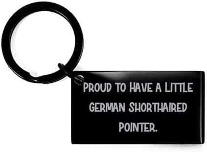 Kısa Saçlı bir Alman olduğum için gurur duyuyorum. Alman Shorthaired Pointer Köpek Anahtarlık, Komik Alman Shorthaired Pointer