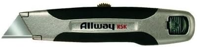 ALLWAY araçları RSK karde Yumuşak Kavrama Geri Çekilebilir Maket Bıçağı ile 3 bıçakları (30 paketi)