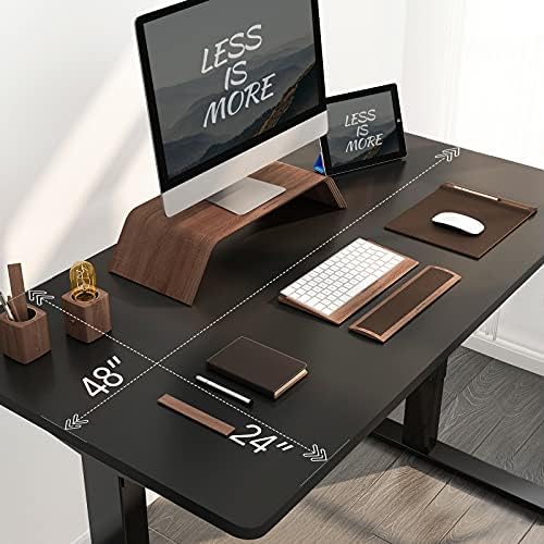 Flexispot EG1 Ayaklı Masa Yüksekliği Ayarlanabilir Masa Elektrikli Sit Ekleme Kurulu ile Stand Up Masası Ev Ofis Masaları 48x24
