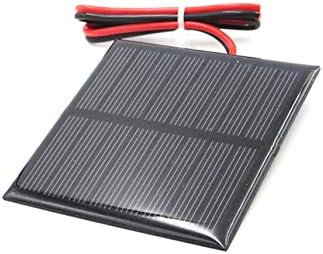 WEIJ 70mm x 70mm 4 V 160ma Poli Mini Güneş Pili Paneli Modülü ile 30 cm Kablo DIY için Şarj